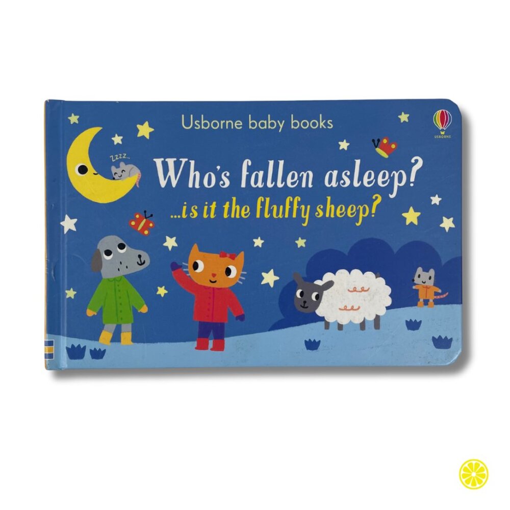🍋 4/$20  Who's Fallen Asleep Usborne Baby Books | Kids Books Childrens Book